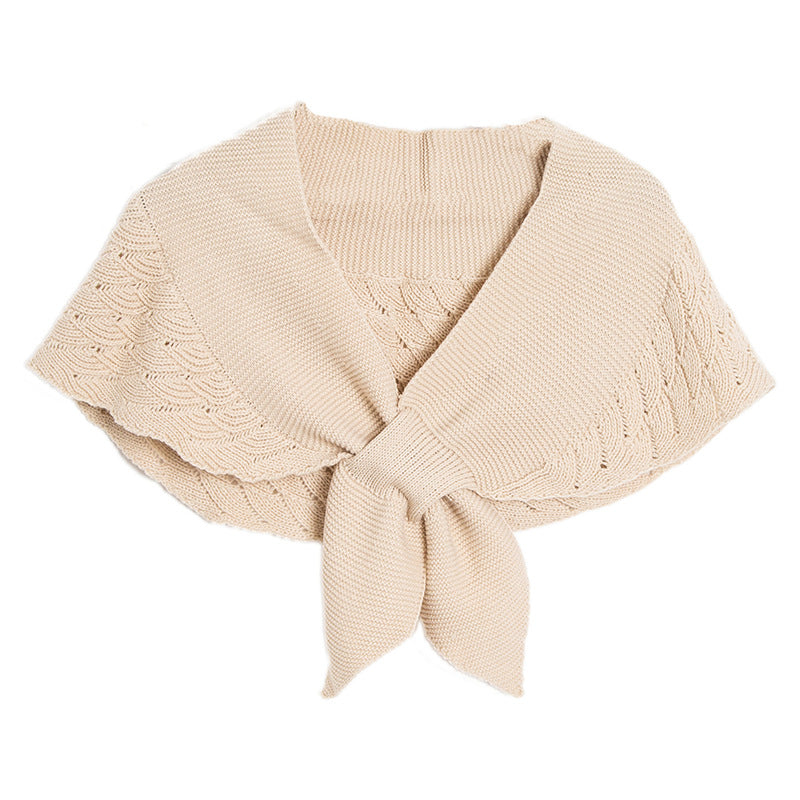 Women'S Stylish Openwork Yarn Shawl - Lightweight, Breathable Polyester, Perfect for Layering or Standalone Outfits, Machine Washable, Weekend Casual Wrap | Versatile Shawl | Stylish Knitwear, Shawls for Winter
