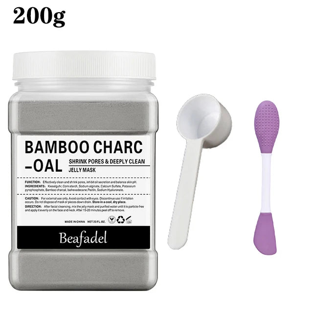 650g/200g Hydro Soft Jelly Mask Powder DIY jelly Masks Peel Off Hyaluronic Acid Facial Skin Care Rose Mask For Face