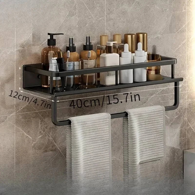 Bathroom Kitchen Multi-functional Storage Shelf Wall-mounted Storage Shelf for Indoor Wall Storage