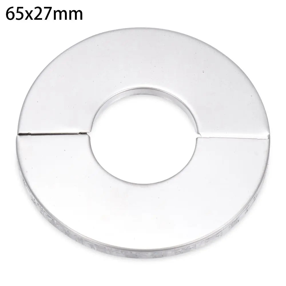 Black Stainless Steel Water Pipe Wall Covers Shower Chrome Finish Faucet Decorative Cover Kitchen Bathroom Accessories