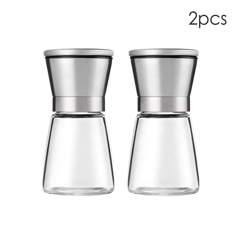 Manual Salt Pepper Grinder Coffee Grinde Pulverizer Powder Machine Steel Spice Grinder Salt Shaker Kitchen Mills Accessories