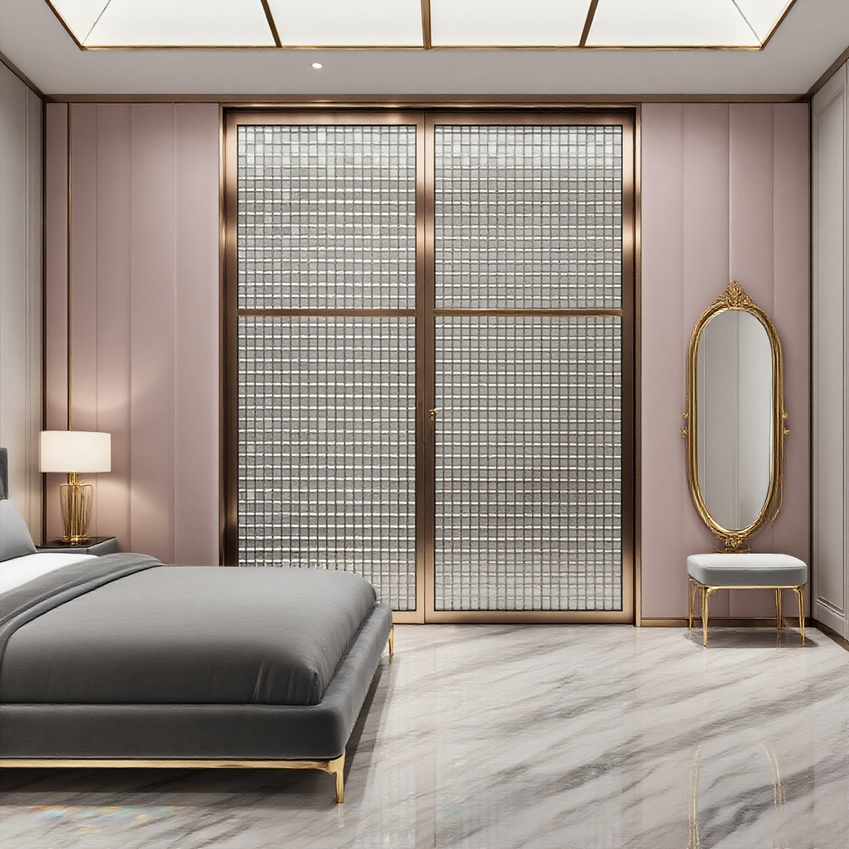 1 Roll Window Privacy Film, Transparent Glass Tint, 3D Mosaic Adhesive Decorative Sticker for Windows and Doors - Sunproof & Heat Insulation Vinyl Wrap with Strong Cling (Easy to Apply/Remove) Universal Wallpaper Designs Suitable for Room Living Bathroom