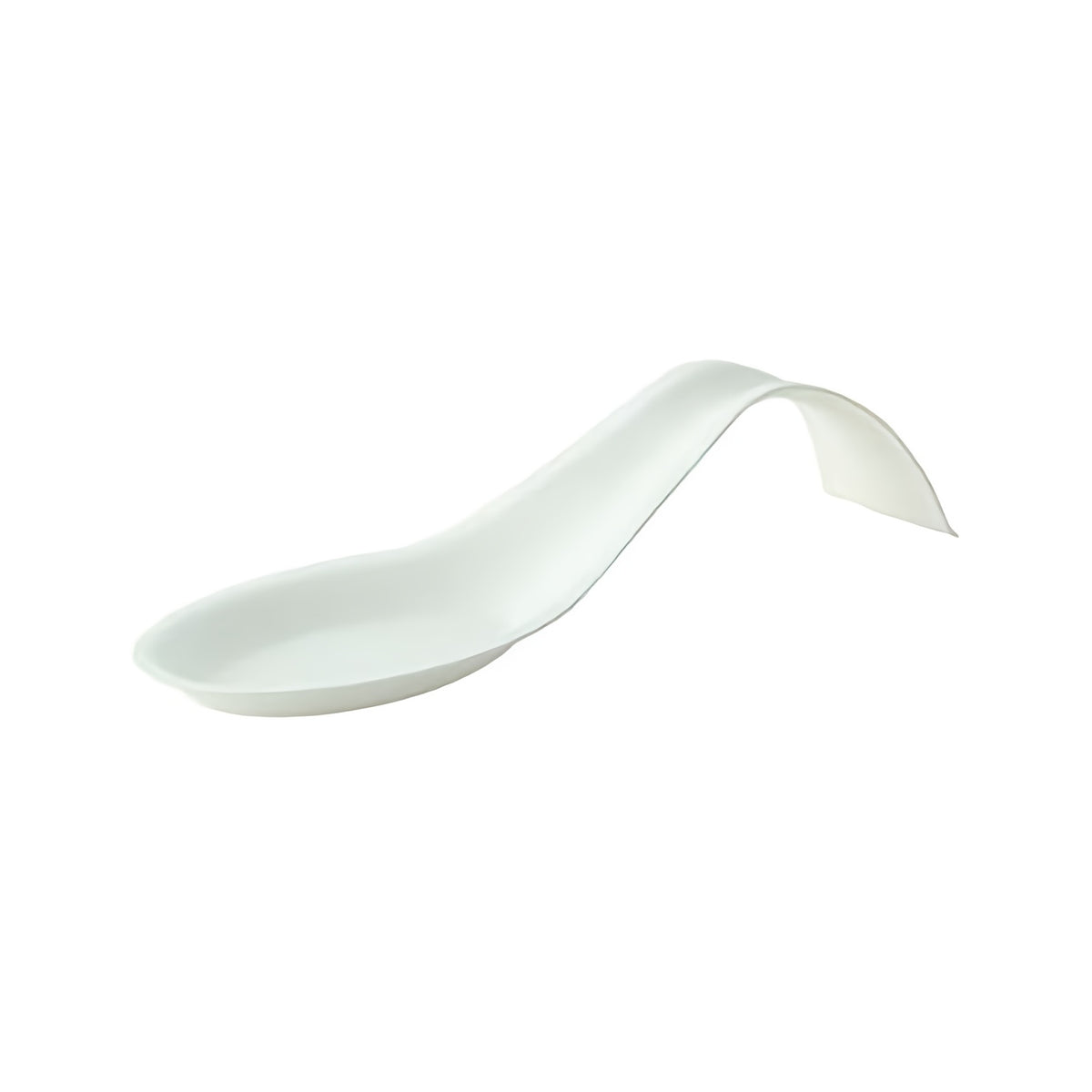 25pcs Disposable Serving Spoons Made from Sugarcane, 4.9-Inch White Sugarcane Plates, Disposable Tasting Spoons for Dips, Sushi Spoons, Mini Plates for Dessert And Appetizer Samples, Microwave Safe - Also Reusable.
