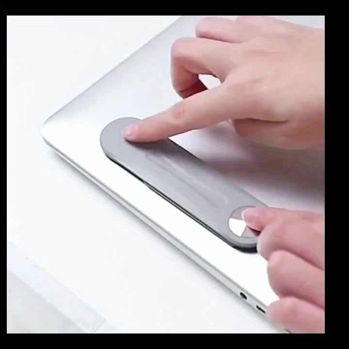 Free 3pcs Magnetic Ring Laptop Screen Support Holder Dual Monitor Display Clip Plastic Sticky Magnetic Notebook Computer Expansion Bracket
