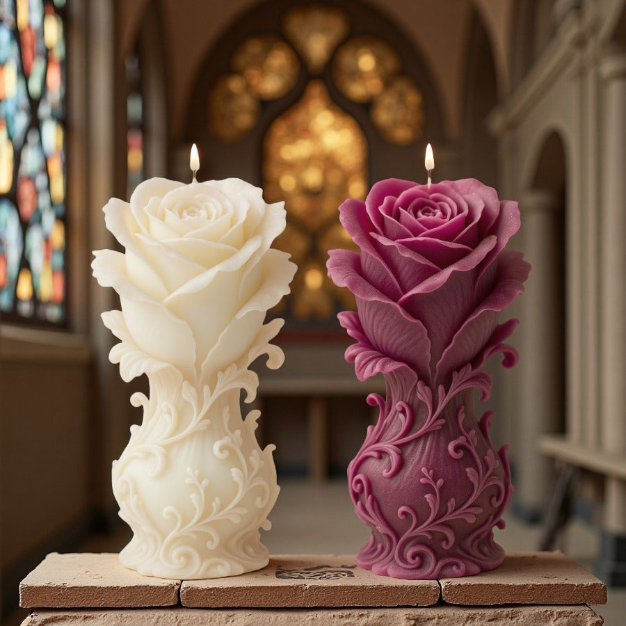 1pc GlowFormm Flower Resin Mold - Silicone Mold for DIY Epoxy Resin, Candles, Plaster & Clay, Reusable Flexible Molds with Easy Release for Crafting and Home Decor, No Electricity Needed, Crafting Supplies, Decorative Crafting Tool, Detailed Crafting Too