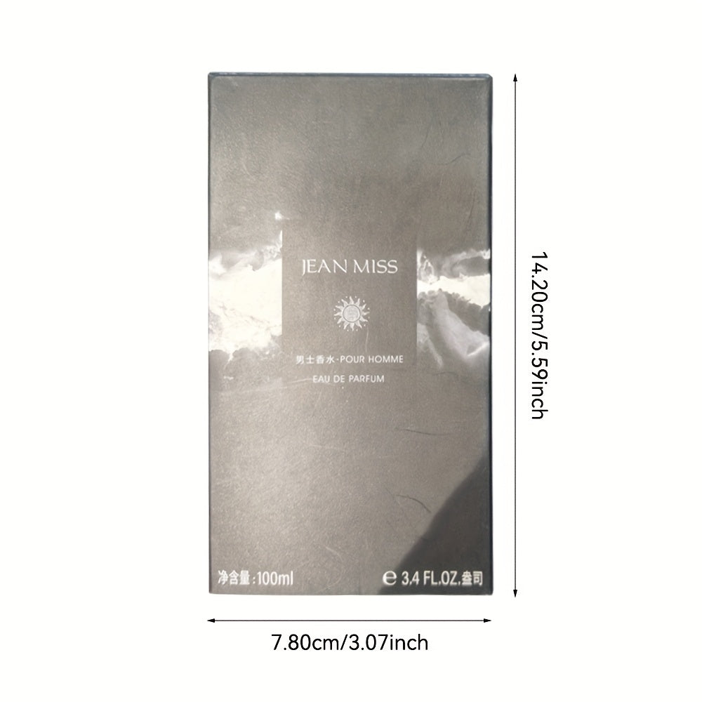 Men'S Eau de Parfum - Long-Lasting Floral Scent, Elegant Golden Accent, Perfect for Daily Wear & Special Occasions, Ideal Birthday Gift, Elegant Gift Idea|Elegant Design|Luxurious Finish