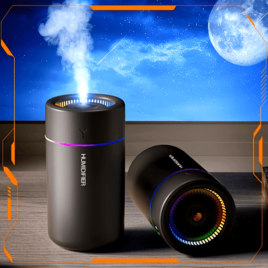 1pc Smart scent diffuser for cars, large rooms, bedrooms - multifunctional spray scent diffuser with large capacity top tank, suitable for home, living room and car interior use - silent design, easy to clean
