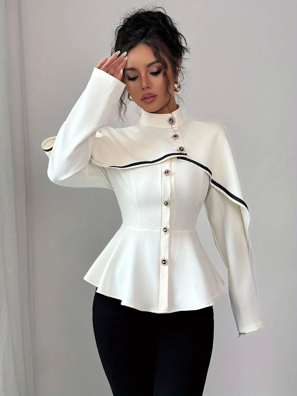 Women'S Regular Solid Color Elegant Jacket Fall Winter Cloth for Women