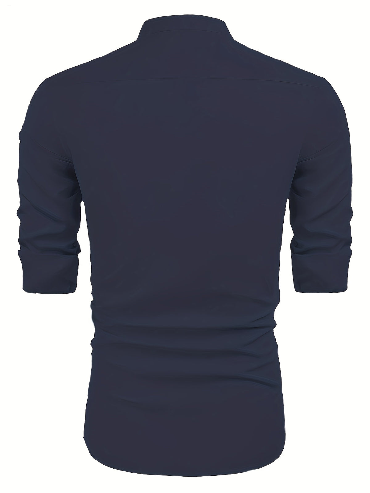 Men's Linen Blend Retro Henley Shirt Long Sleeve T-shirt Tee, Casual Comfy Shirts For Men Spring Summer Autumn, Men's Clothing Tops For Beach Yoga