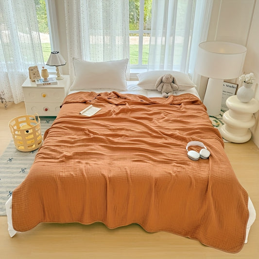 6-Layer Microfiber Bath Towel - Soft, Absorbent, and Quick-Drying, Solid Color, Perfect for Summer, Bath, and Relaxation, Ideal for Naps and Relaxation, Relaxation Essentials|Minimalist Design|Soft Texture, Wash Cloths, Towel Set For Bathroom, Bath/bathr