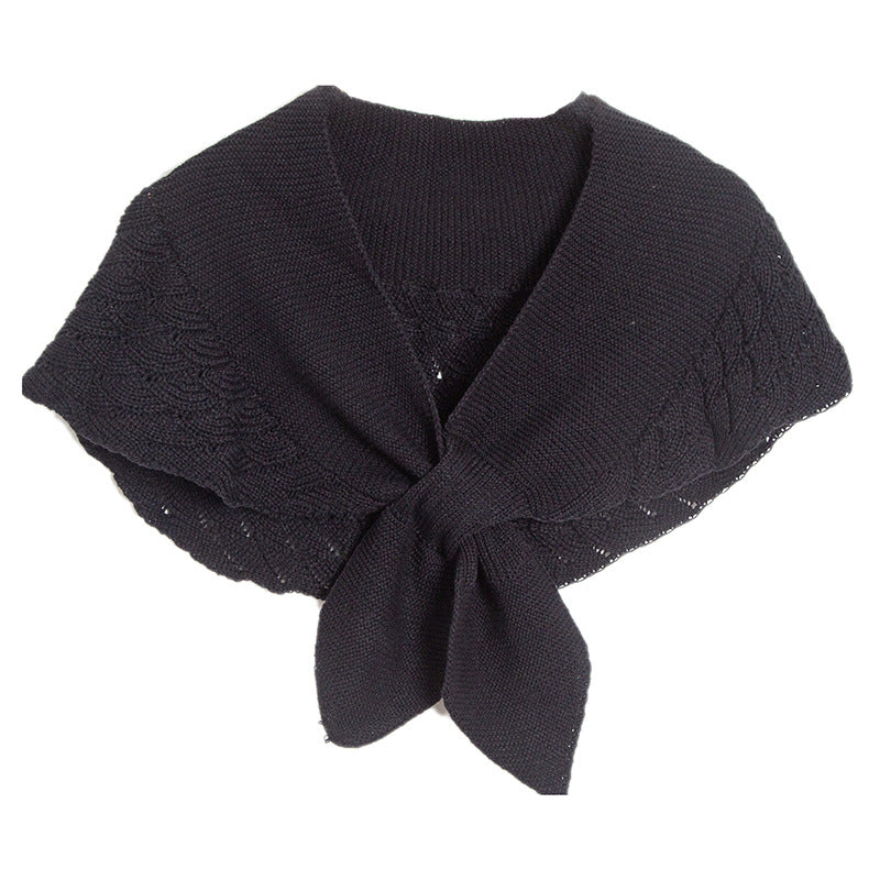 Women'S Stylish Openwork Yarn Shawl - Lightweight, Breathable Polyester, Perfect for Layering or Standalone Outfits, Machine Washable, Weekend Casual Wrap | Versatile Shawl | Stylish Knitwear, Shawls for Winter