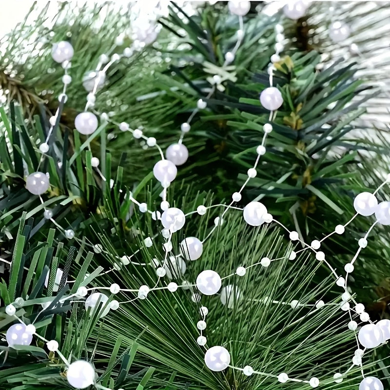 8-Pack Plastic Bead Chain for Floating Candle Vase Fillers, Ideal for DIY Wedding Centerpieces & Elegant Table Decorations, Versatile for Valentine'S Day, Parties & Home Decor
