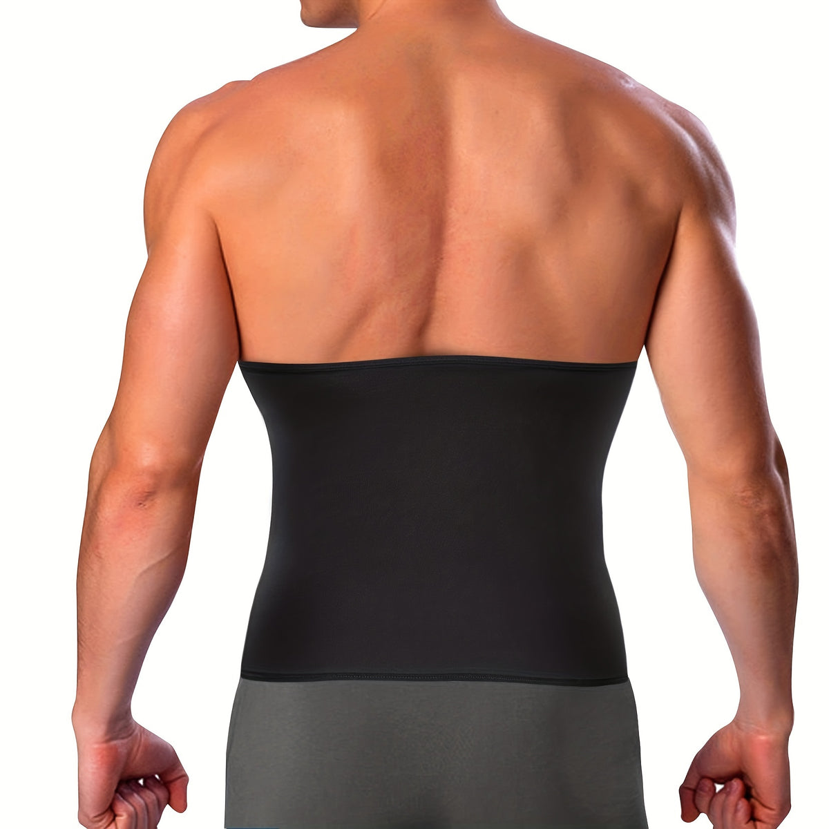 Sports Waist Trainer for Men with Non-Neoprene Sauna Belt