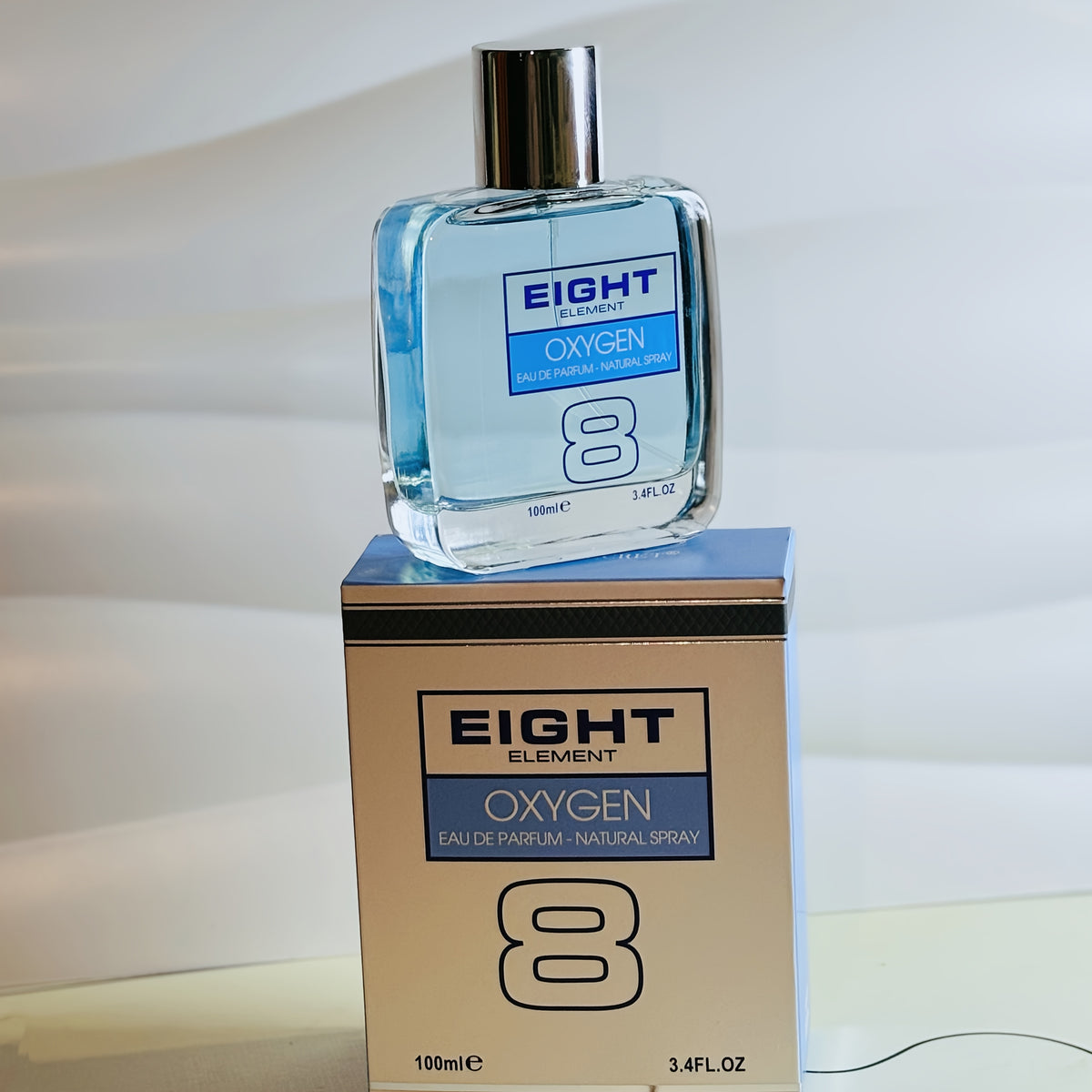 Men's Eau de Parfum 8 Number 8 Scent - Long-Lasting Floral & Fruity, 100ml/3.4fl.oz Luxury Gift for Him, Dad, Boyfriend - -Based Cologne, Sensitive Beige (Chinese Number 8 Symbol), Clothes Fragrance Long Lasting, Fragrance For Clothes, Car Scent Long Las