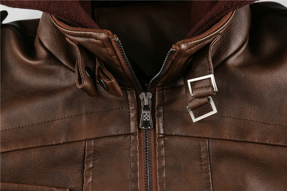 Men's Premium Jacket - Hooded, Zip-Up, Long Sleeve with Pockets | Stylish & Durable for Fall & Winter | Casual Streetwear for Men