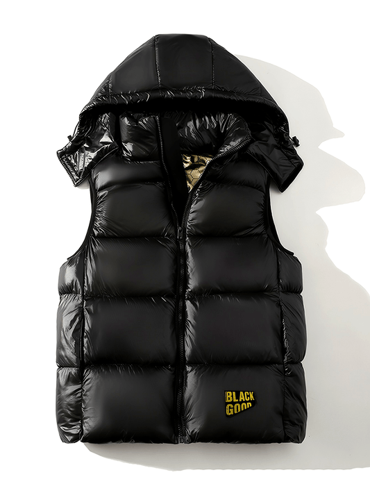 Middle East Black Golden Couple Hoodie for Men and Women