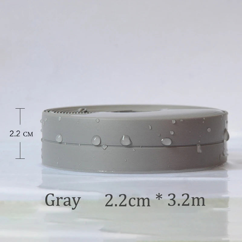 PVC material sink crack strip kitchen bathroom bathtub corner sealing tape waterproof and mildew proof adhesive sealing tape