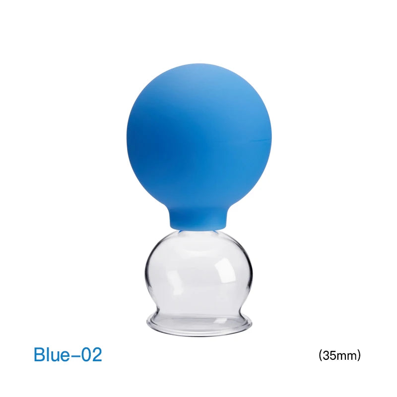 Vacuum Cupping Glasses Ventosas Suction cups Facial Lifting Fat burner Cellulite Massage for face Body Slimming jar Weight Loss