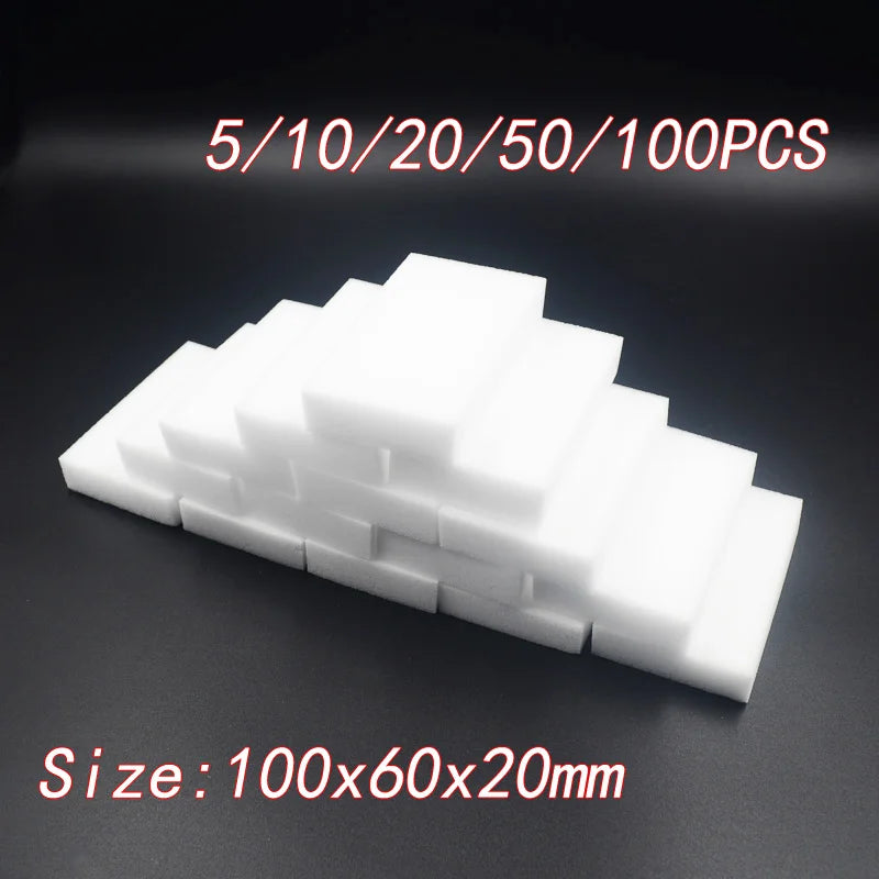 100*60*20mm Melamine Sponge Magic Sponge Eraser Melamine Sponge Cleaner Cleaning Sponge for Kitchen Bathroom Cleaning Tools