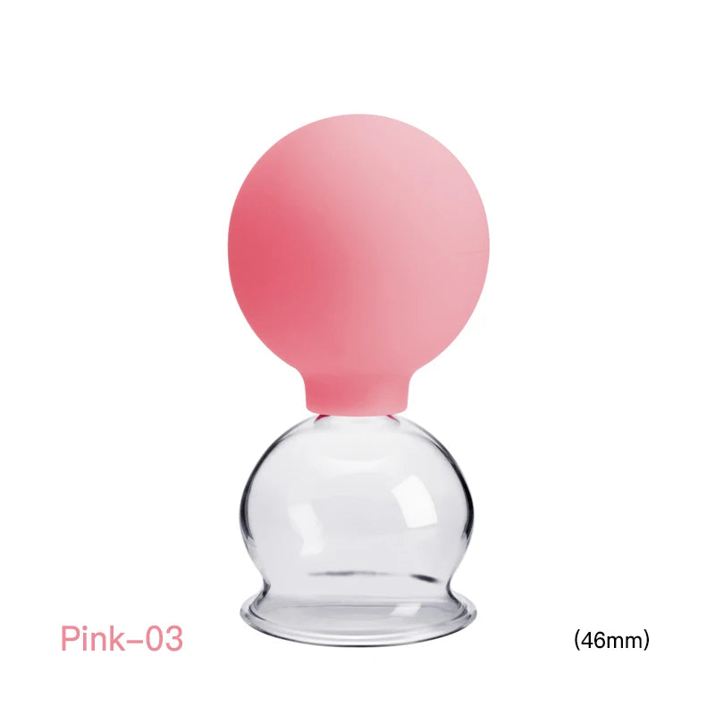 Vacuum Cupping Glasses Ventosas Suction cups Facial Lifting Fat burner Cellulite Massage for face Body Slimming jar Weight Loss