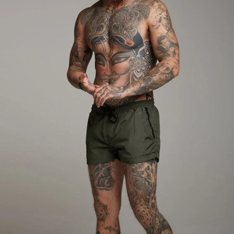 2025 Men  Casual Shorts New Gyms Fitness Bodybuilding Shorts Mens Summer Casual Cool Short Pants Male Jogger Workout Beach