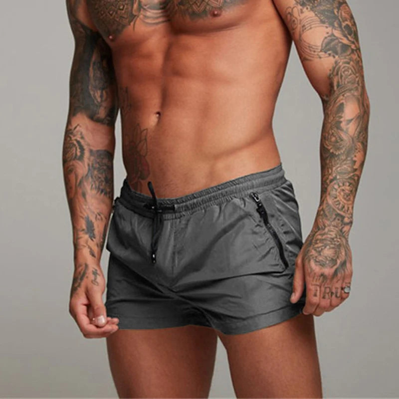 2025 Men  Casual Shorts New Gyms Fitness Bodybuilding Shorts Mens Summer Casual Cool Short Pants Male Jogger Workout Beach