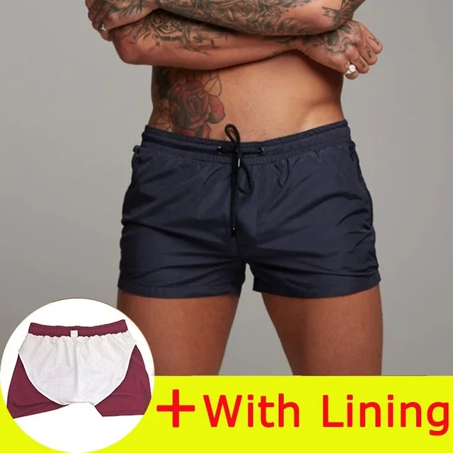 2025 Men  Casual Shorts New Gyms Fitness Bodybuilding Shorts Mens Summer Casual Cool Short Pants Male Jogger Workout Beach