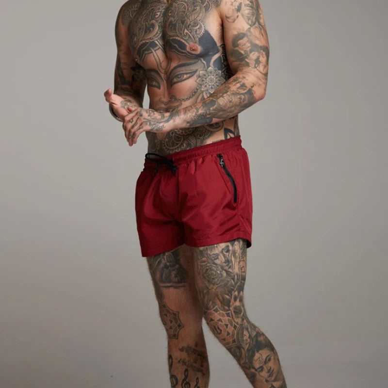 2025 Men  Casual Shorts New Gyms Fitness Bodybuilding Shorts Mens Summer Casual Cool Short Pants Male Jogger Workout Beach