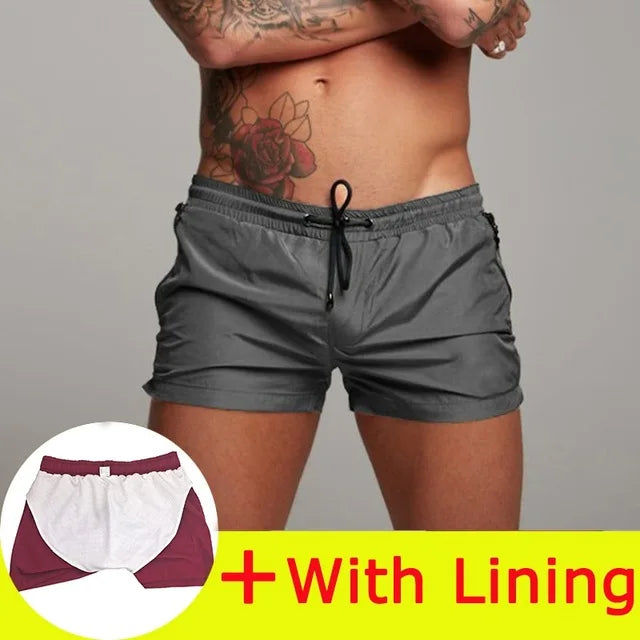2025 Men  Casual Shorts New Gyms Fitness Bodybuilding Shorts Mens Summer Casual Cool Short Pants Male Jogger Workout Beach