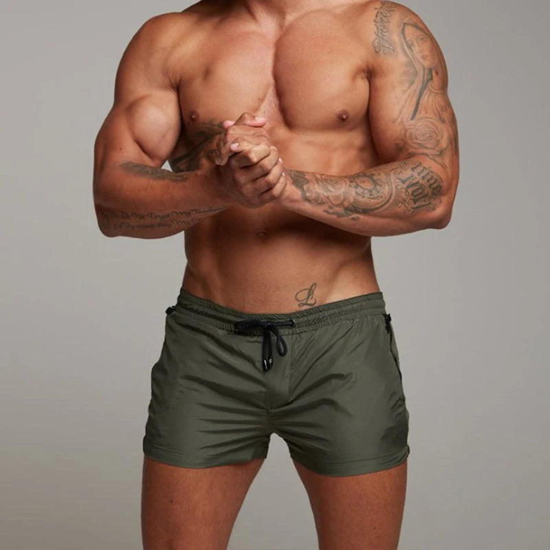 2025 Men  Casual Shorts New Gyms Fitness Bodybuilding Shorts Mens Summer Casual Cool Short Pants Male Jogger Workout Beach