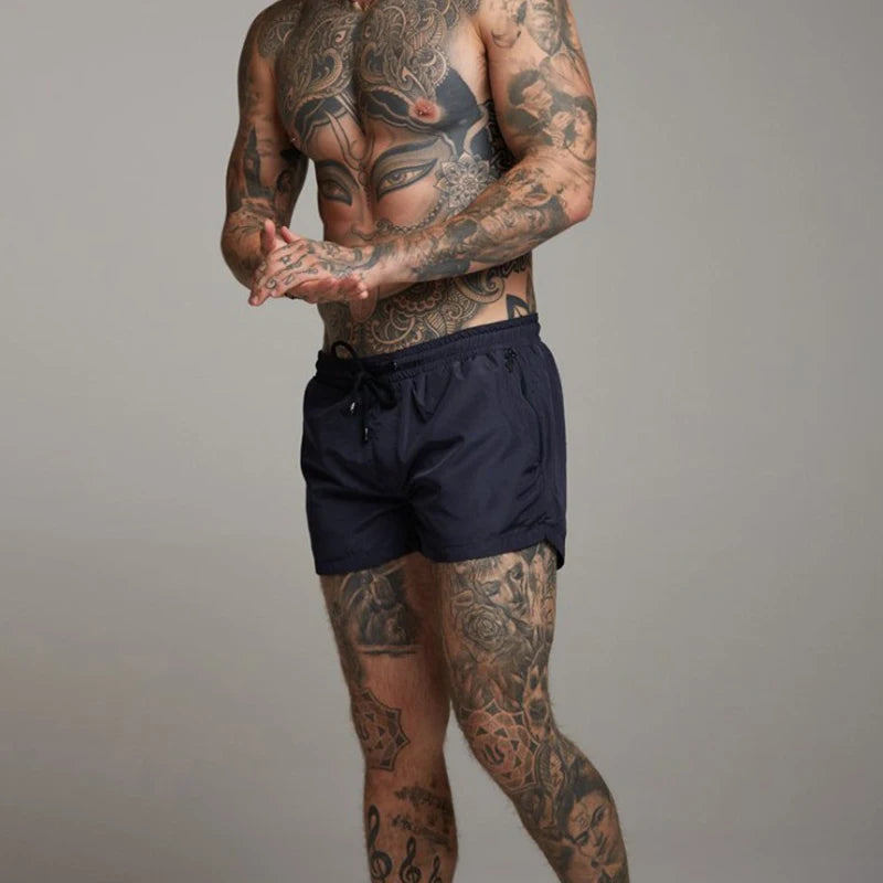2025 Men  Casual Shorts New Gyms Fitness Bodybuilding Shorts Mens Summer Casual Cool Short Pants Male Jogger Workout Beach