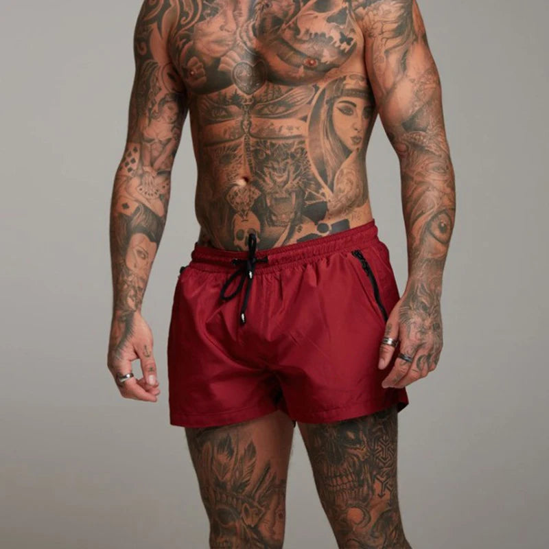 2025 Men  Casual Shorts New Gyms Fitness Bodybuilding Shorts Mens Summer Casual Cool Short Pants Male Jogger Workout Beach