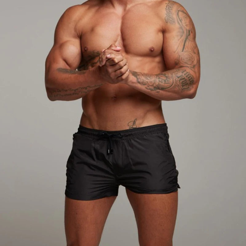 2025 Men  Casual Shorts New Gyms Fitness Bodybuilding Shorts Mens Summer Casual Cool Short Pants Male Jogger Workout Beach