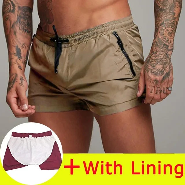 2025 Men  Casual Shorts New Gyms Fitness Bodybuilding Shorts Mens Summer Casual Cool Short Pants Male Jogger Workout Beach