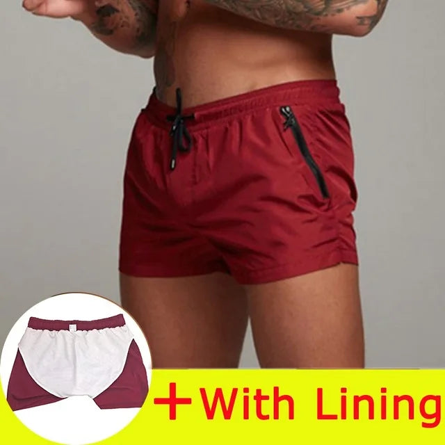 2025 Men  Casual Shorts New Gyms Fitness Bodybuilding Shorts Mens Summer Casual Cool Short Pants Male Jogger Workout Beach