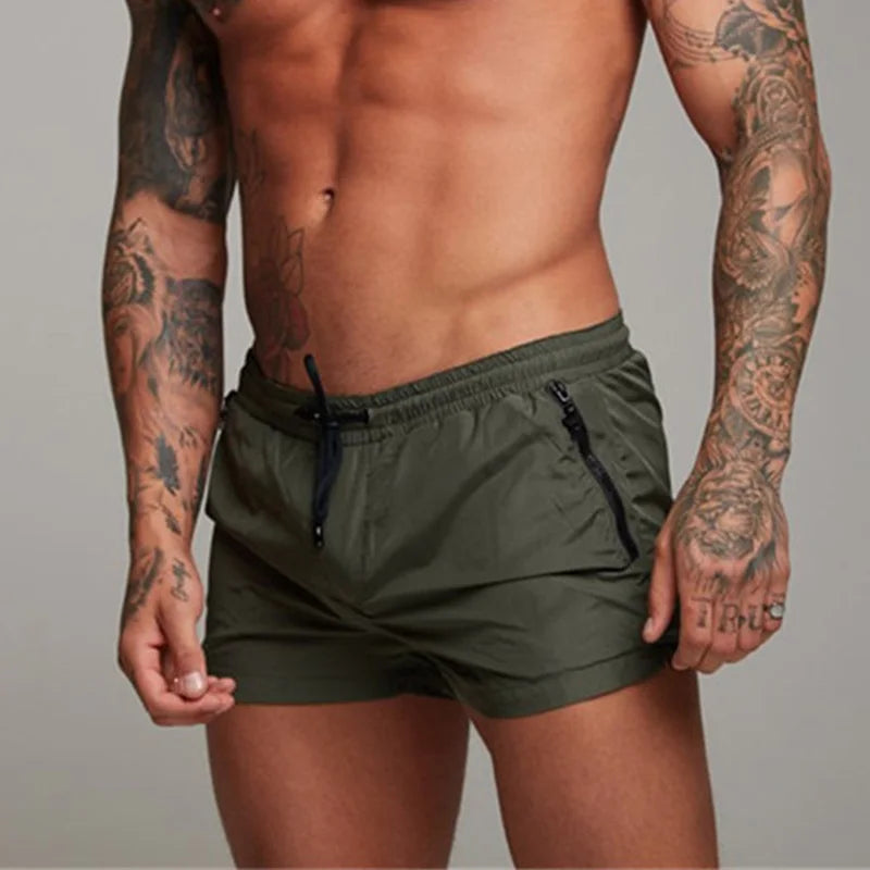 2025 Men  Casual Shorts New Gyms Fitness Bodybuilding Shorts Mens Summer Casual Cool Short Pants Male Jogger Workout Beach