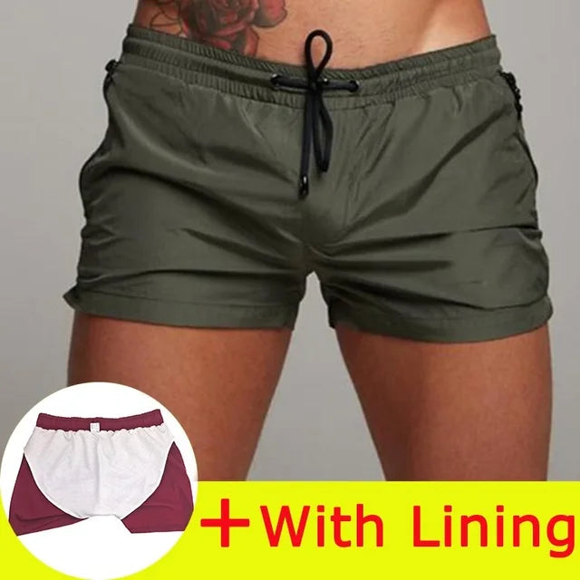 2025 Men  Casual Shorts New Gyms Fitness Bodybuilding Shorts Mens Summer Casual Cool Short Pants Male Jogger Workout Beach