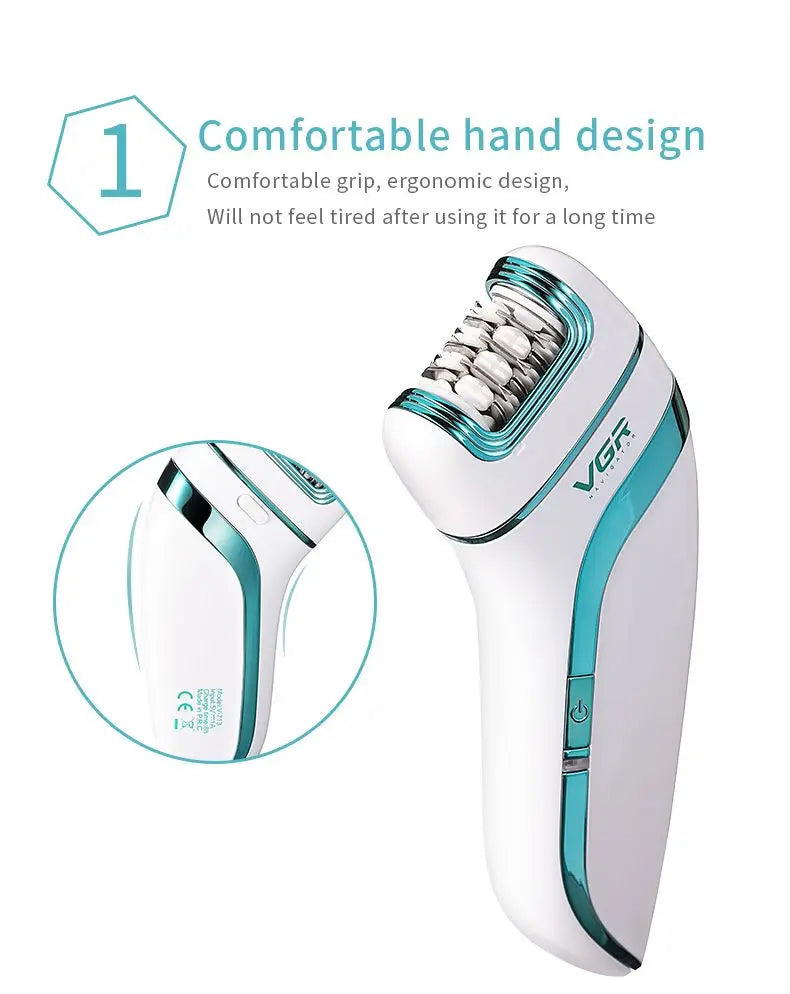 3 in 1 Rechargeable Epilator For Women Facial Hair Remover Female Epilator Face Depilation Leg Body Shaver Callus Remover
