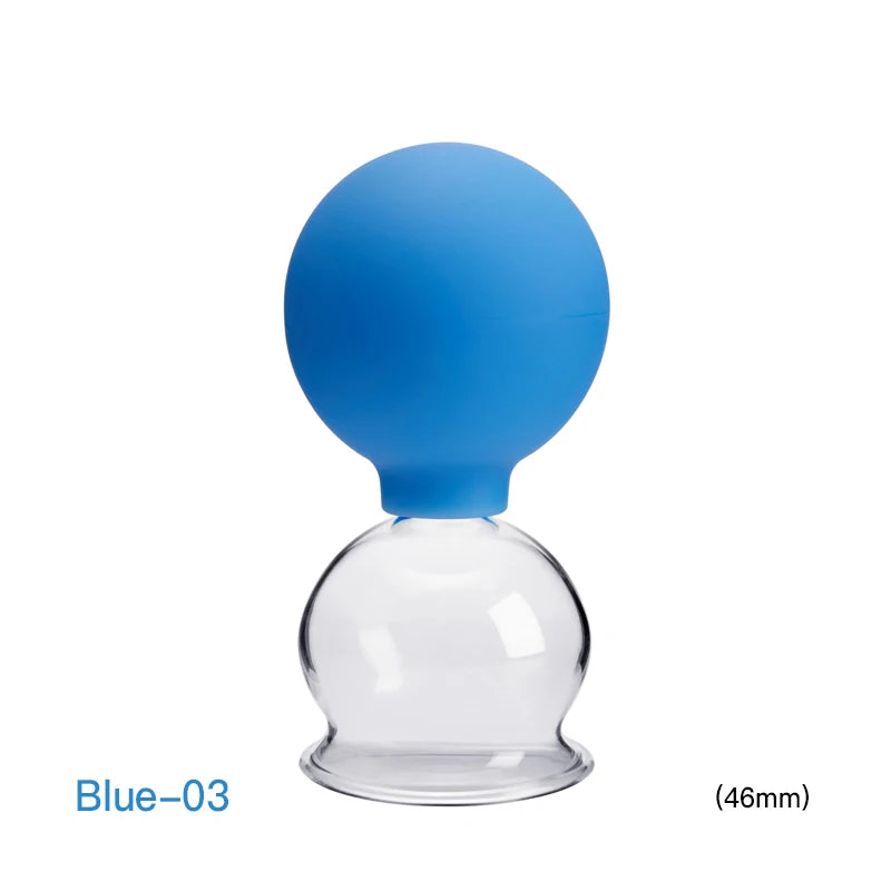 Vacuum Cupping Glasses Ventosas Suction cups Facial Lifting Fat burner Cellulite Massage for face Body Slimming jar Weight Loss