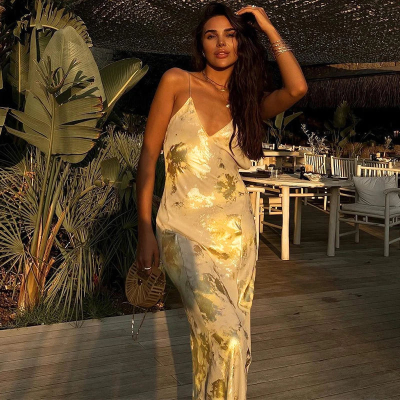 Dulzura Women Elegant 2025 Summer Party Club Evening Birthday Streetwear Bodycon Long Dress Wholesale Items For Business