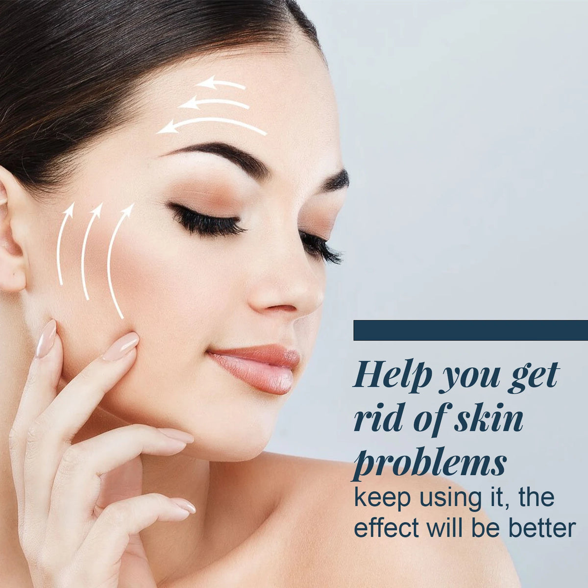 60Pcs Gold Protein Line Fade Wrinkle Firming Facial Filler No Needle Absorbable Smoothing Hydrolyzed Collagen Thread Serum