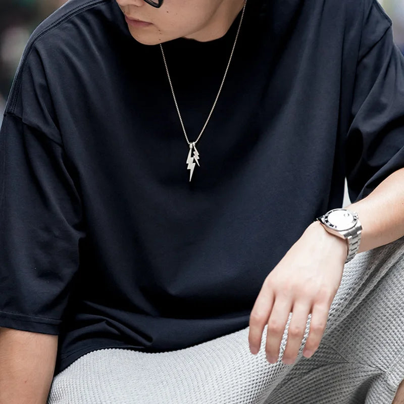 Maden Casual Cool-Touch Short Sleeve T-Shirt Men's Summer Breathable Loose Fit Crew Neck Tee Basic Versatile Solid Color Tops