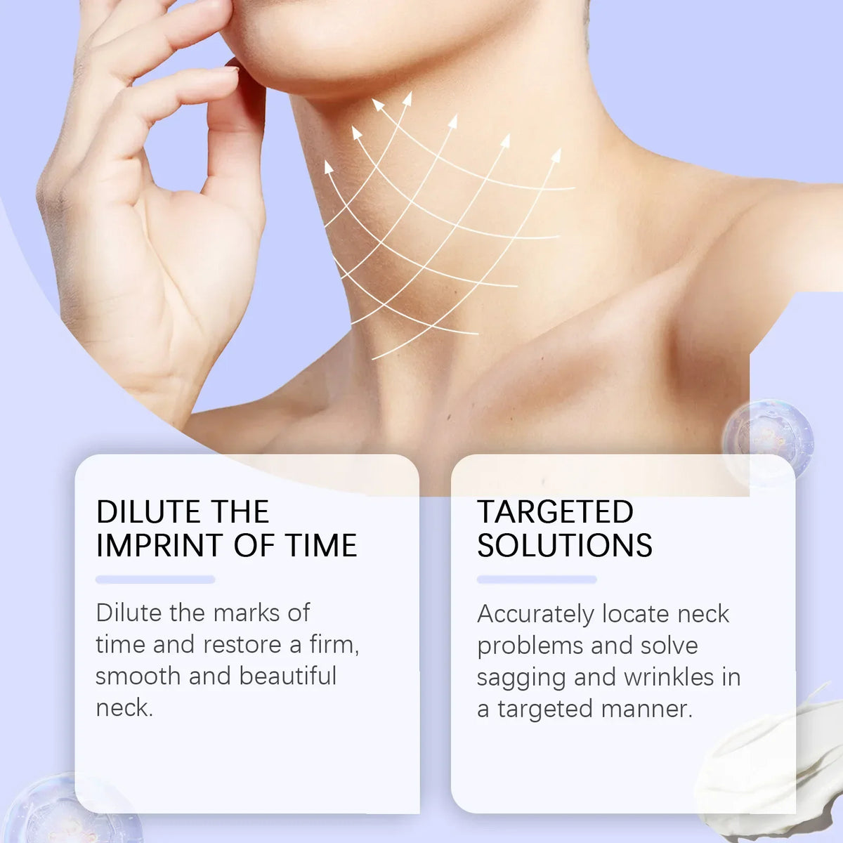 Tighten Lift Neck Cream Lightens Fine Lines Brightens Firms Nourishes Neck Cream Lightening Smoothing Moisturizer Neck Cream