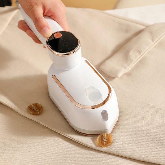 mini handheld hanging iron 1200W 20 seconds fast preheating handle can be rotated portable small ironing clothes steam brush