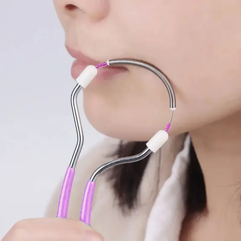 Facial Hair Remover For Women.Remove Unwanted Hair On Upper Lip,Chin,Face,Or Neck The Original Remover Spring For Unsightly Hair