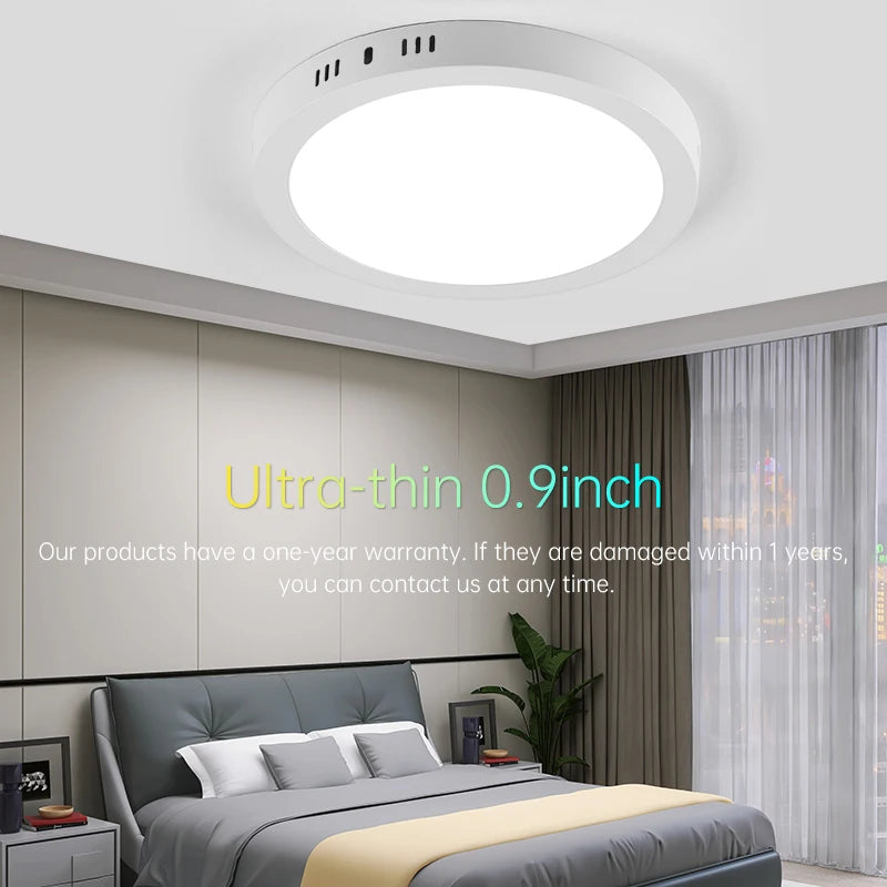 Modern Led Panel Ceiling Lights 110-265V Led Ceiling Lamp for Living Room Bedroom Kitchen LED Lighting Home Decor Led Panel Lamp