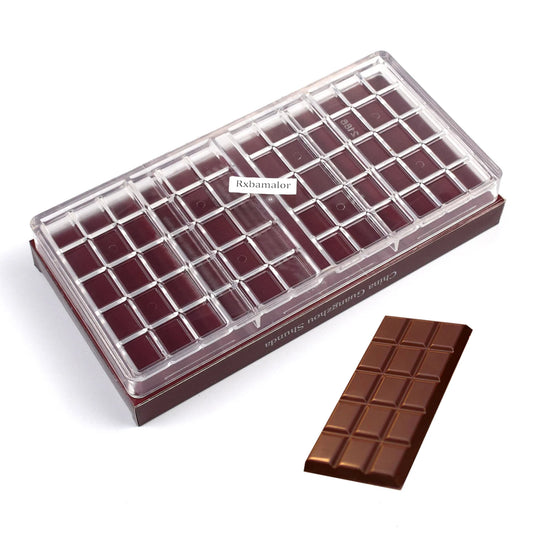 Polycarbonate Chocolate Mould Candy Chocolate Bar Sphere Mold Acrylic Bonbons Confectionery Kitchen Baking Pastry Utensils Tools