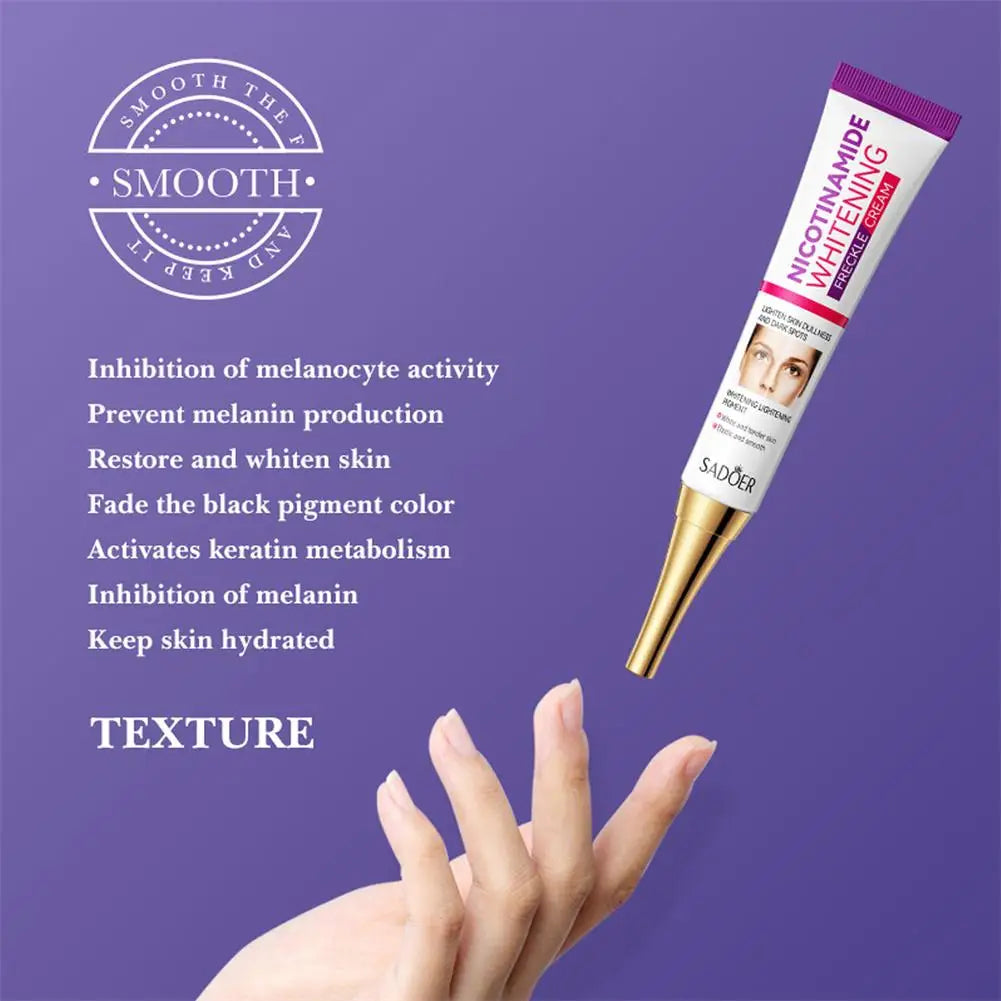 1/3/5PCS Nicotinamide Facial Cream Brightening Moisturzing  Lightening Skin Tone Hydrating Smoothing Soften Facial Skin