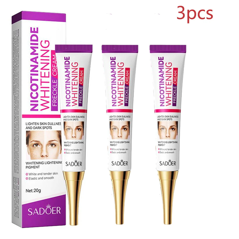 1/3/5PCS Nicotinamide Facial Cream Brightening Moisturzing  Lightening Skin Tone Hydrating Smoothing Soften Facial Skin