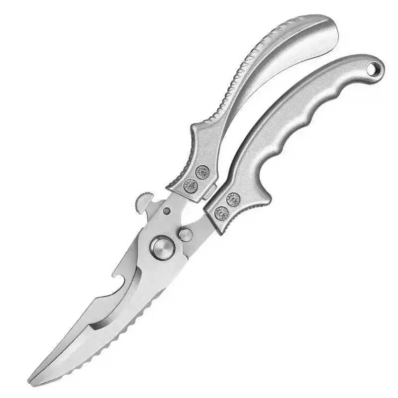 Professional Chicken Bone Scissors Upgraded Poultry Shears Cutter Stainless Steel Turkey Meat Fish Vegetables Kitchen Scissors